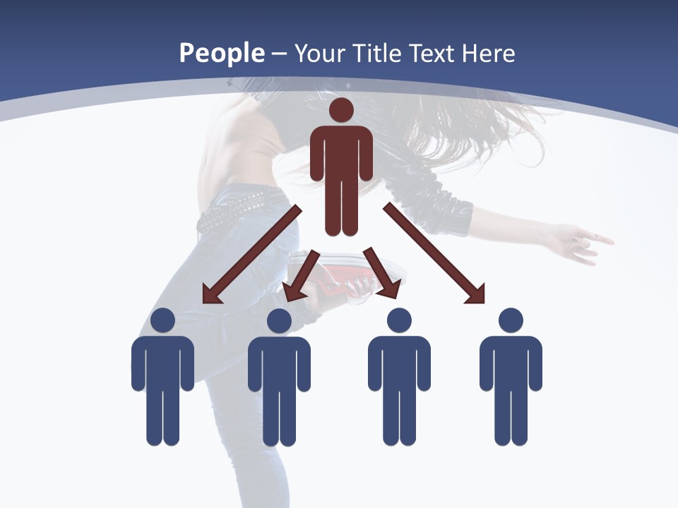 Modern Dance Aerobics PowerPoint Template