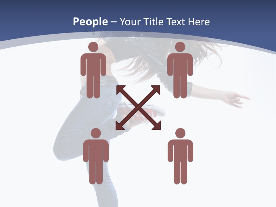 Modern Dance Aerobics PowerPoint Template