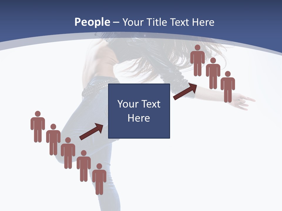 Modern Dance Aerobics PowerPoint Template