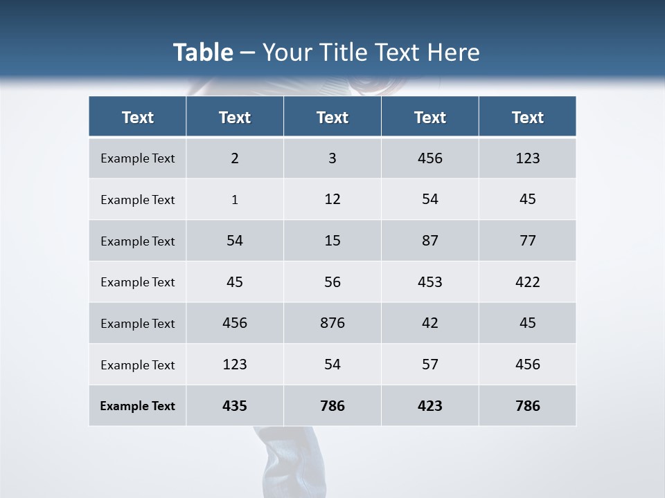 Funky Dancer Posing PowerPoint Template