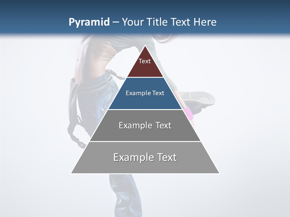 Funky Dancer Posing PowerPoint Template