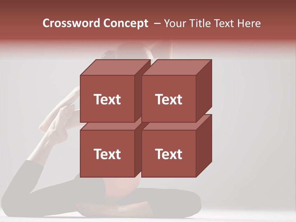 Female Balance Vitality PowerPoint Template