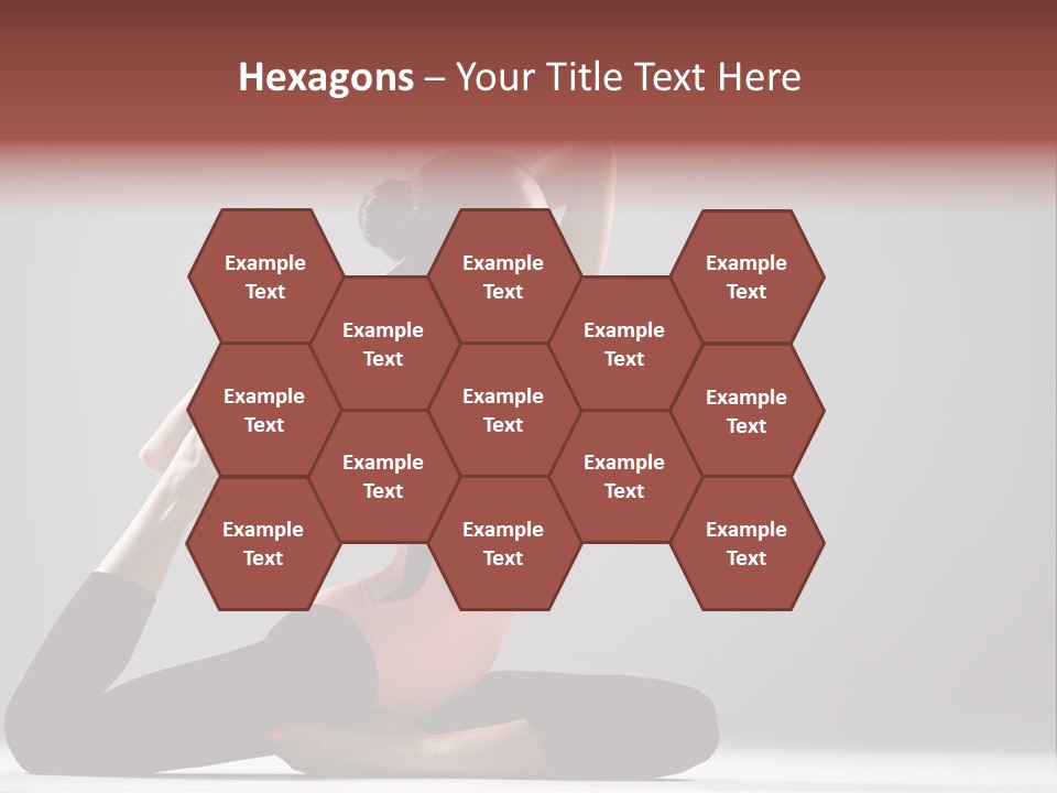 Female Balance Vitality PowerPoint Template