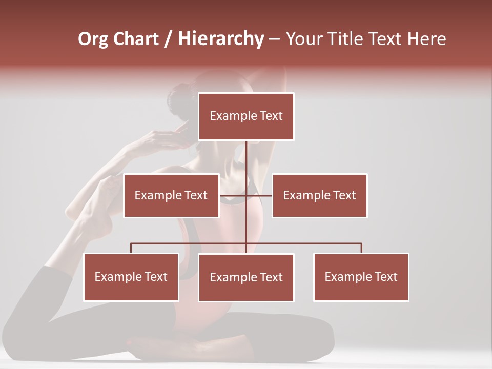Female Balance Vitality PowerPoint Template