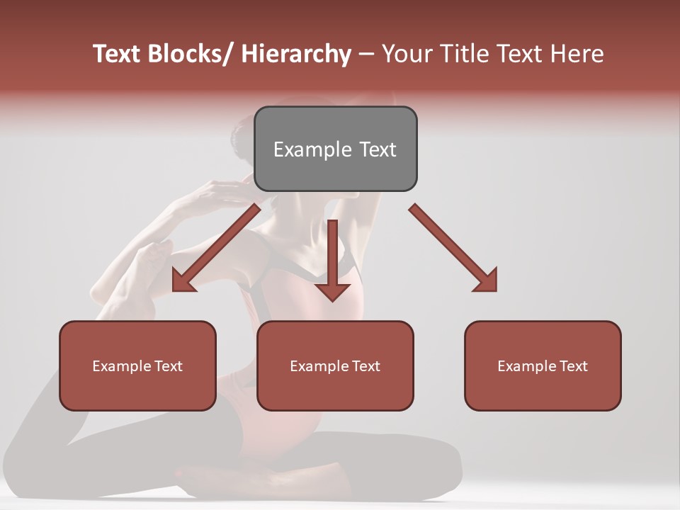Female Balance Vitality PowerPoint Template