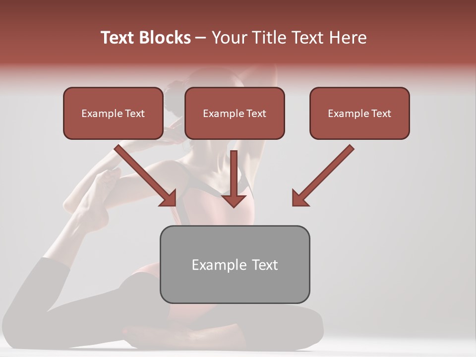 Female Balance Vitality PowerPoint Template