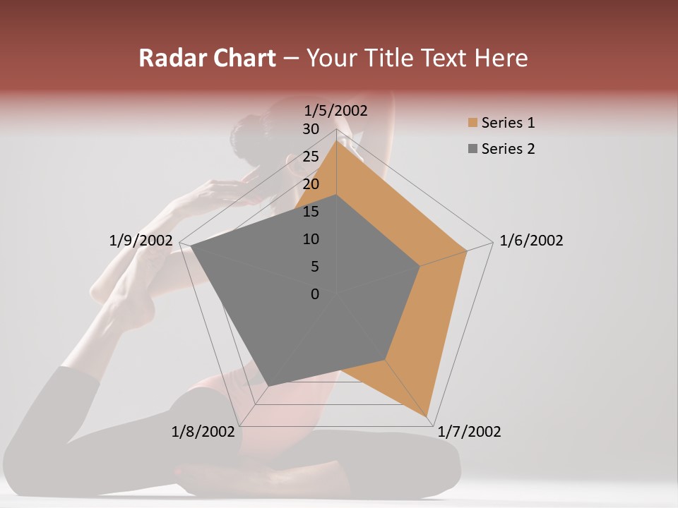 Female Balance Vitality PowerPoint Template