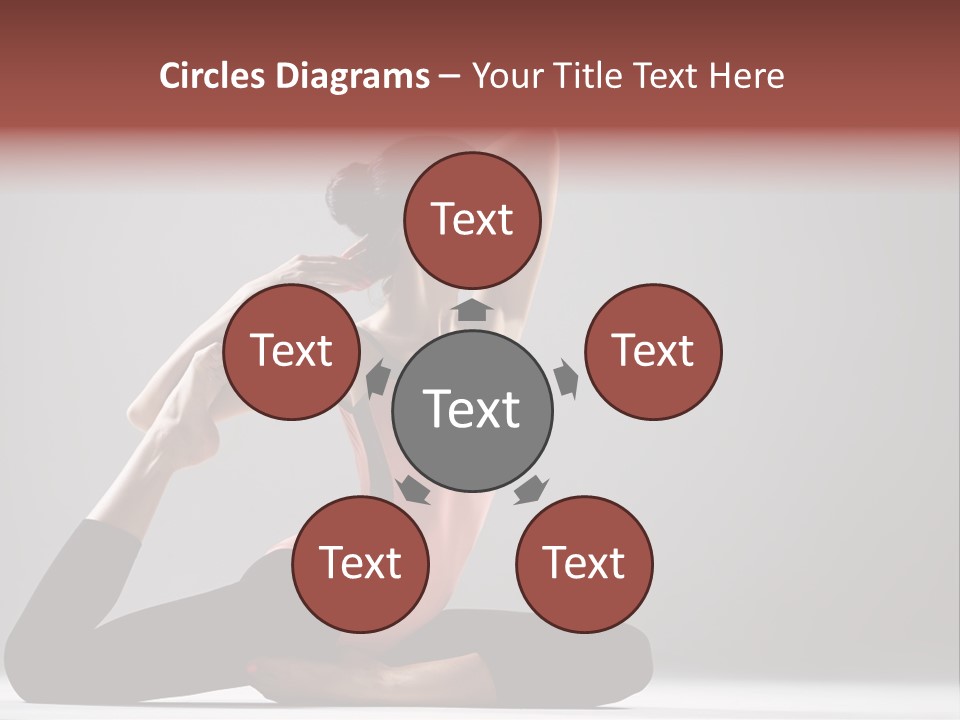 Female Balance Vitality PowerPoint Template