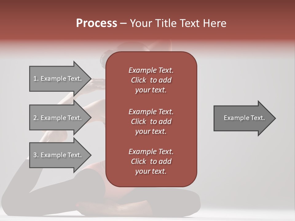 Female Balance Vitality PowerPoint Template