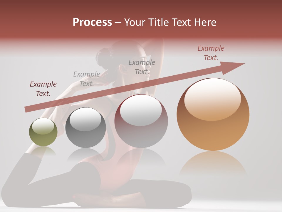 Female Balance Vitality PowerPoint Template