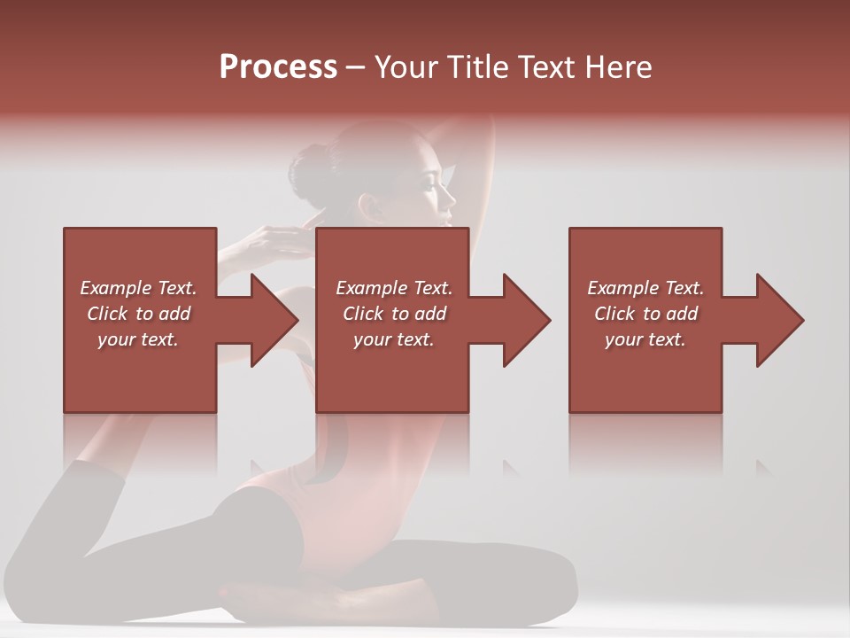 Female Balance Vitality PowerPoint Template