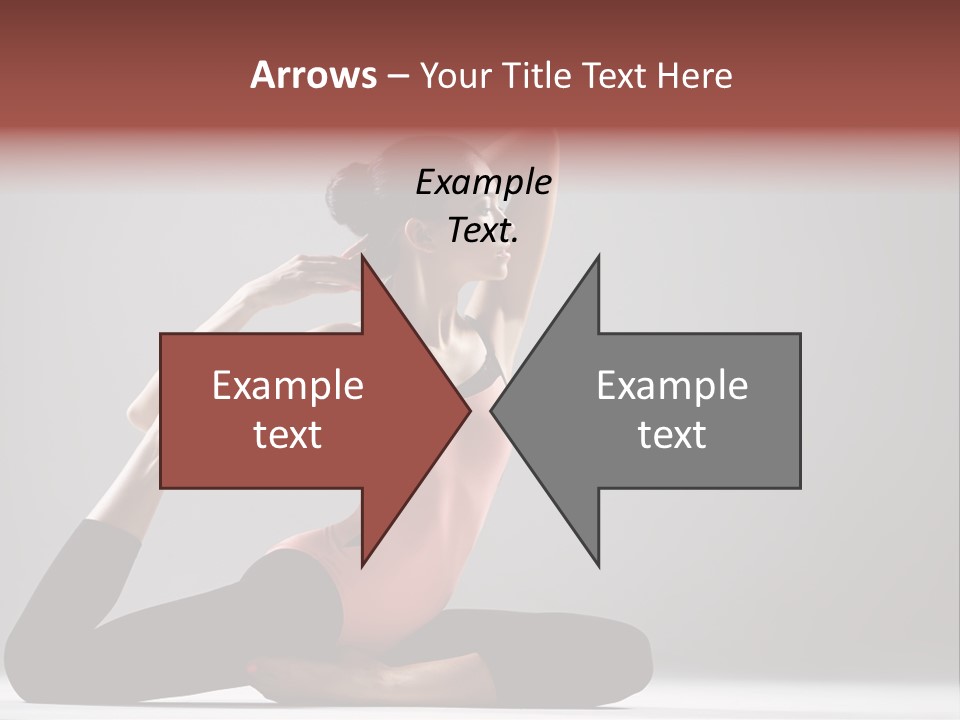 Female Balance Vitality PowerPoint Template