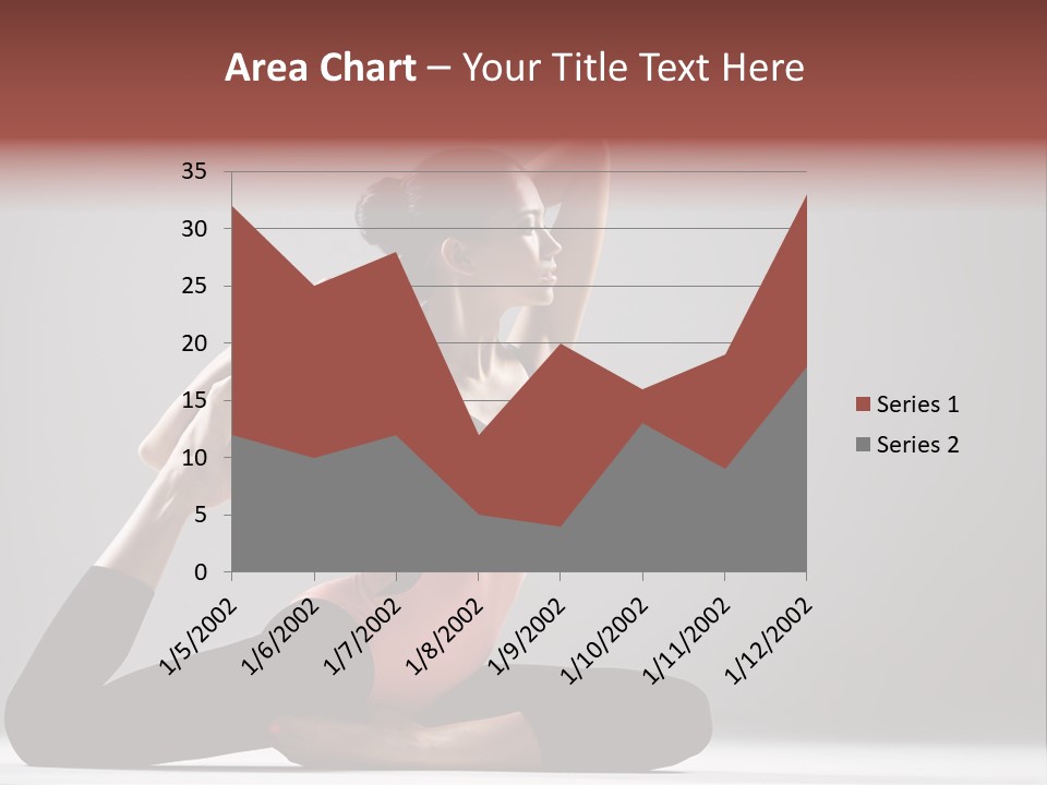 Female Balance Vitality PowerPoint Template