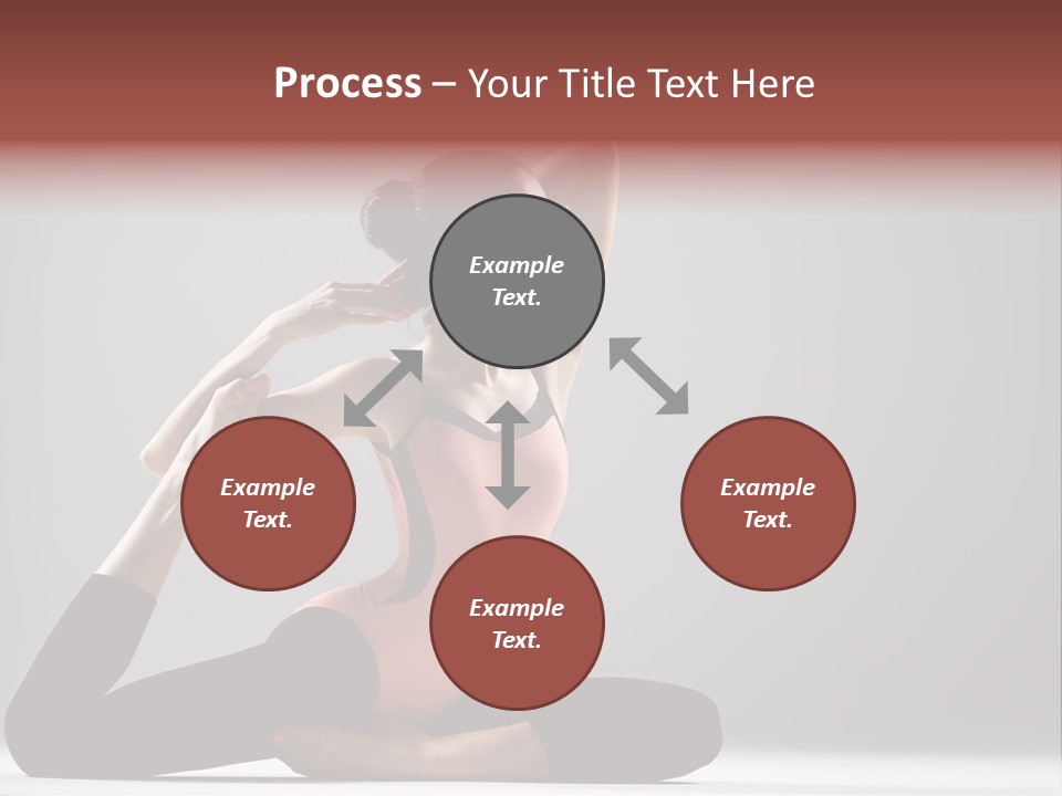 Female Balance Vitality PowerPoint Template