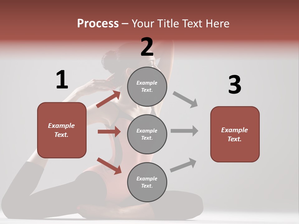 Female Balance Vitality PowerPoint Template