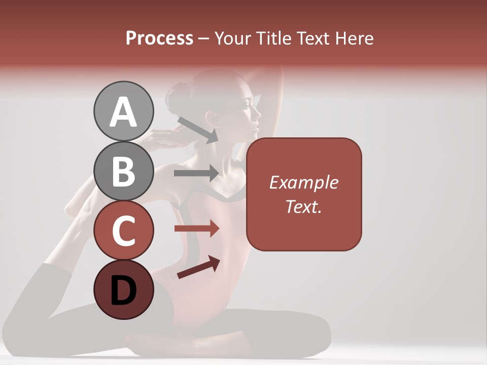 Female Balance Vitality PowerPoint Template