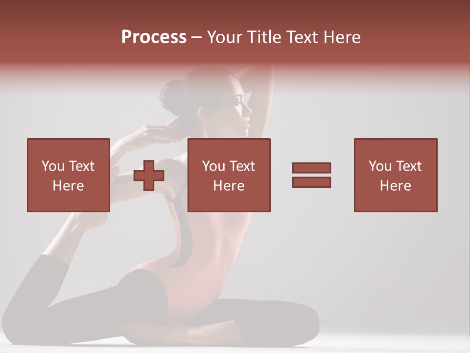 Female Balance Vitality PowerPoint Template