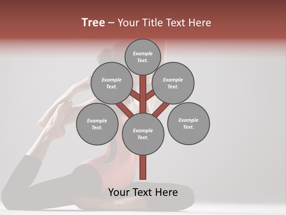 Female Balance Vitality PowerPoint Template