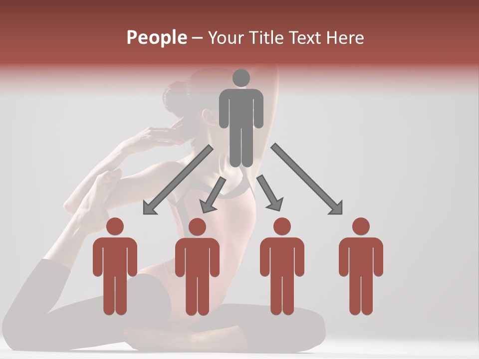 Female Balance Vitality PowerPoint Template