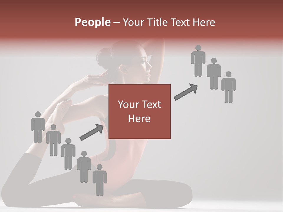 Female Balance Vitality PowerPoint Template