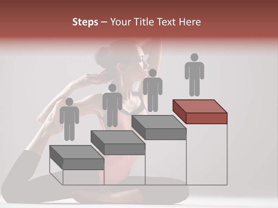 Female Balance Vitality PowerPoint Template