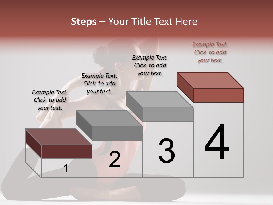 Female Balance Vitality PowerPoint Template
