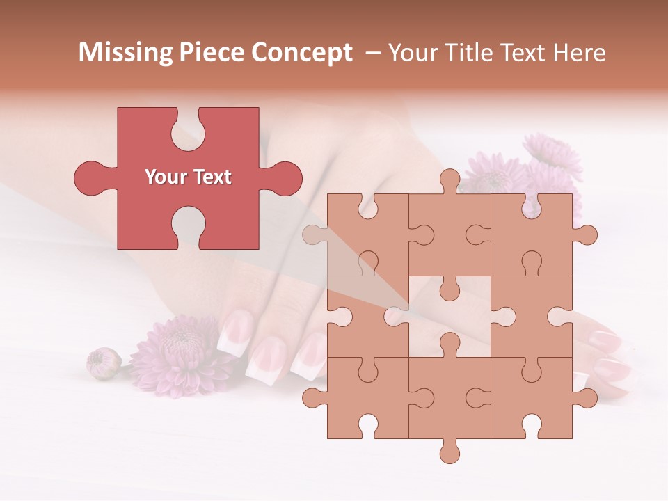 Flower Treatment Table PowerPoint Template