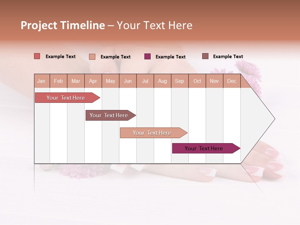 Flower Treatment Table PowerPoint Template