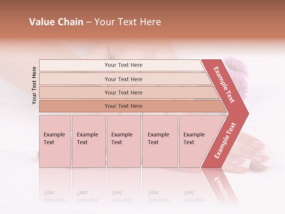 Flower Treatment Table PowerPoint Template