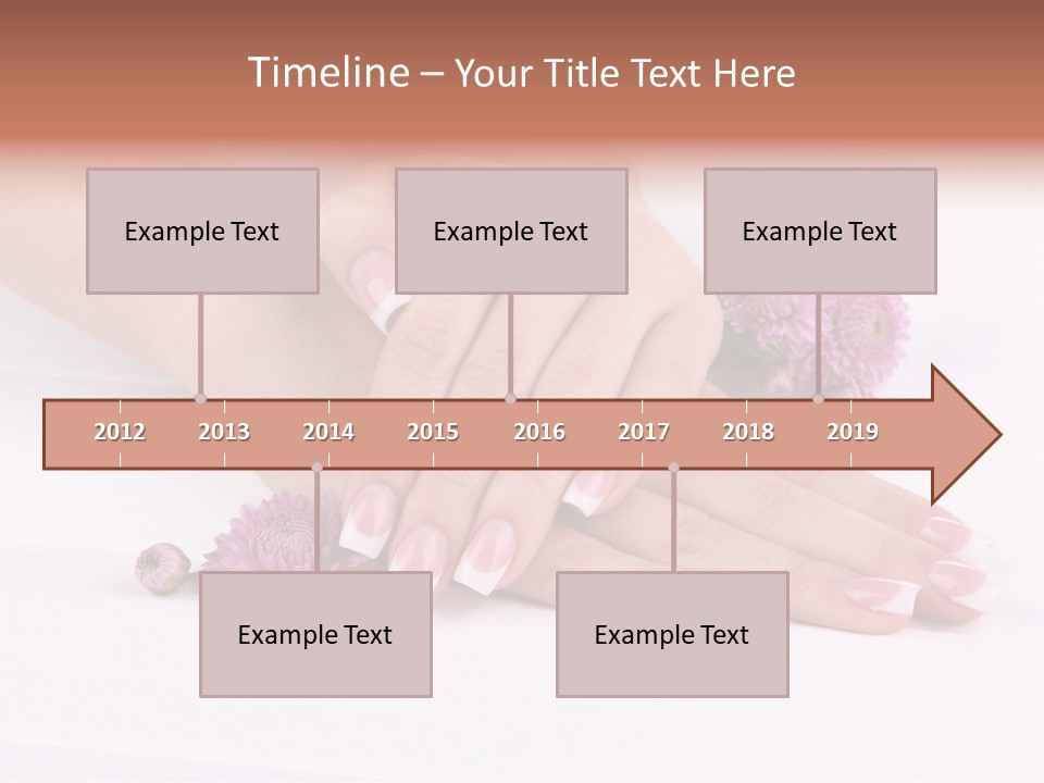 Flower Treatment Table PowerPoint Template