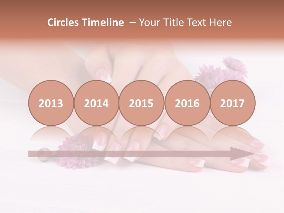 Flower Treatment Table PowerPoint Template