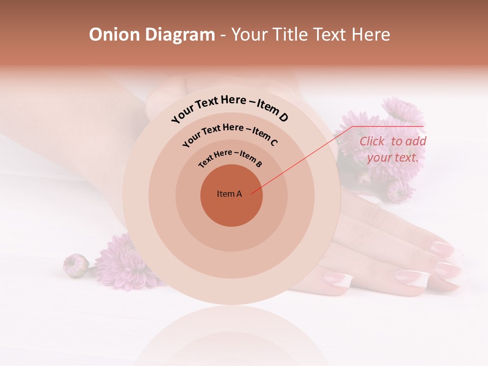 Flower Treatment Table PowerPoint Template