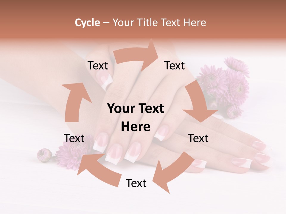 Flower Treatment Table PowerPoint Template