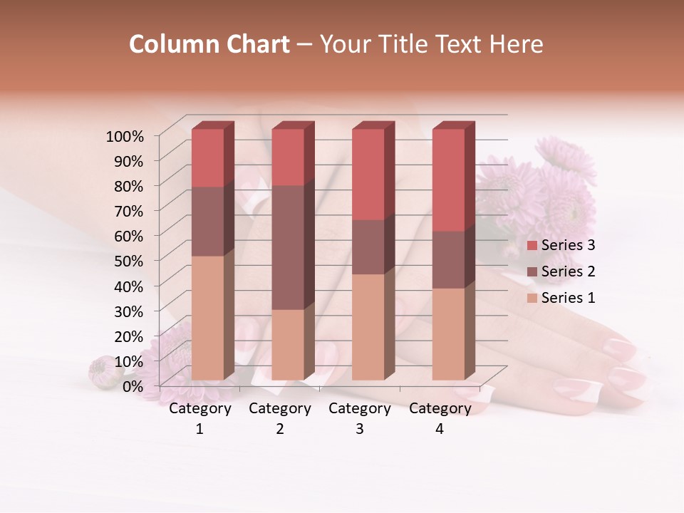 Flower Treatment Table PowerPoint Template