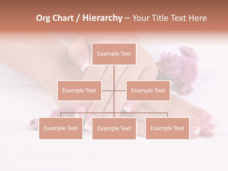 Flower Treatment Table PowerPoint Template