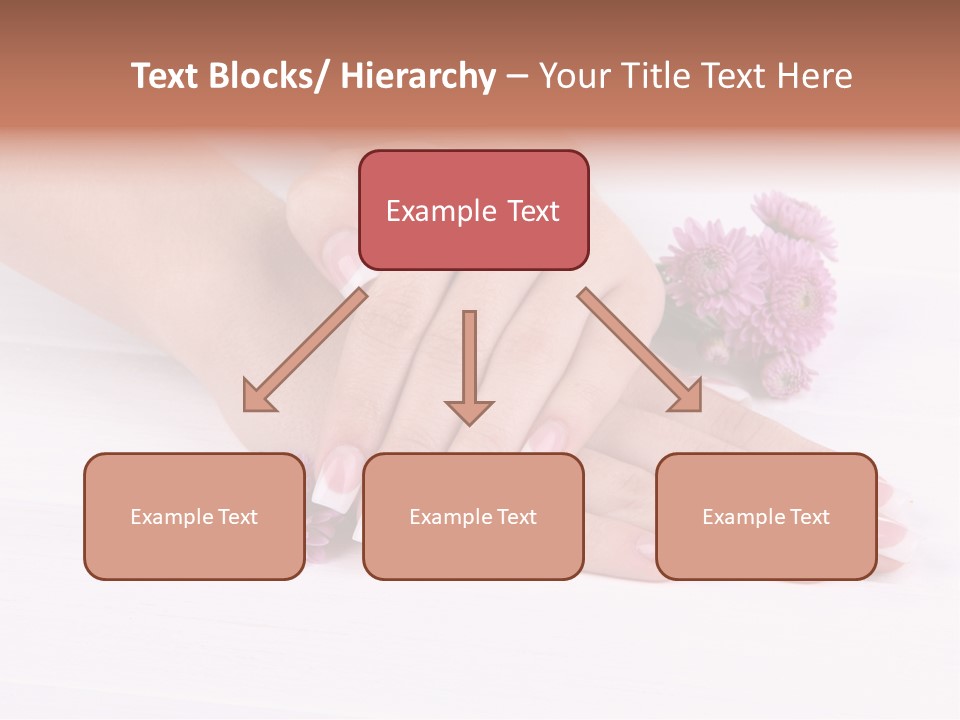Flower Treatment Table PowerPoint Template