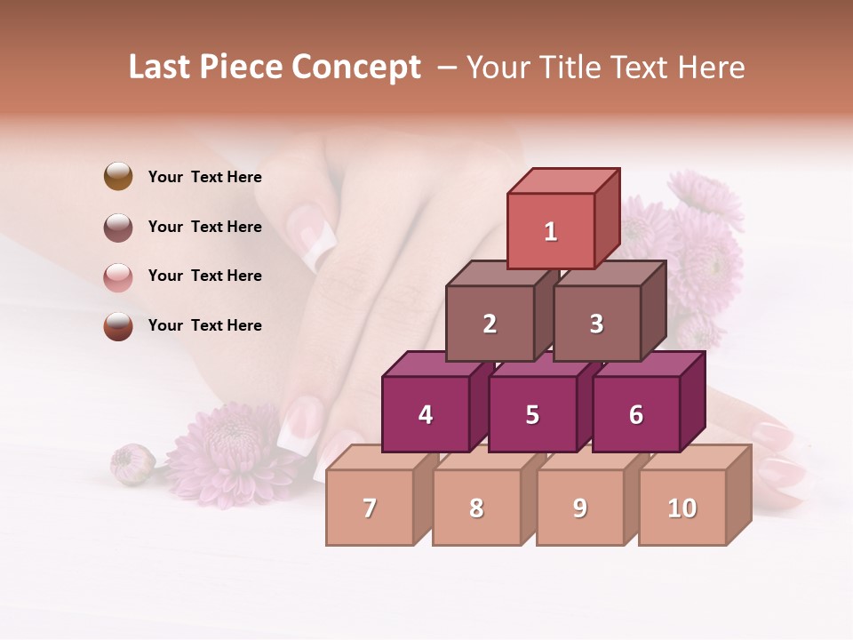 Flower Treatment Table PowerPoint Template