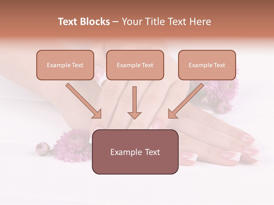 Flower Treatment Table PowerPoint Template