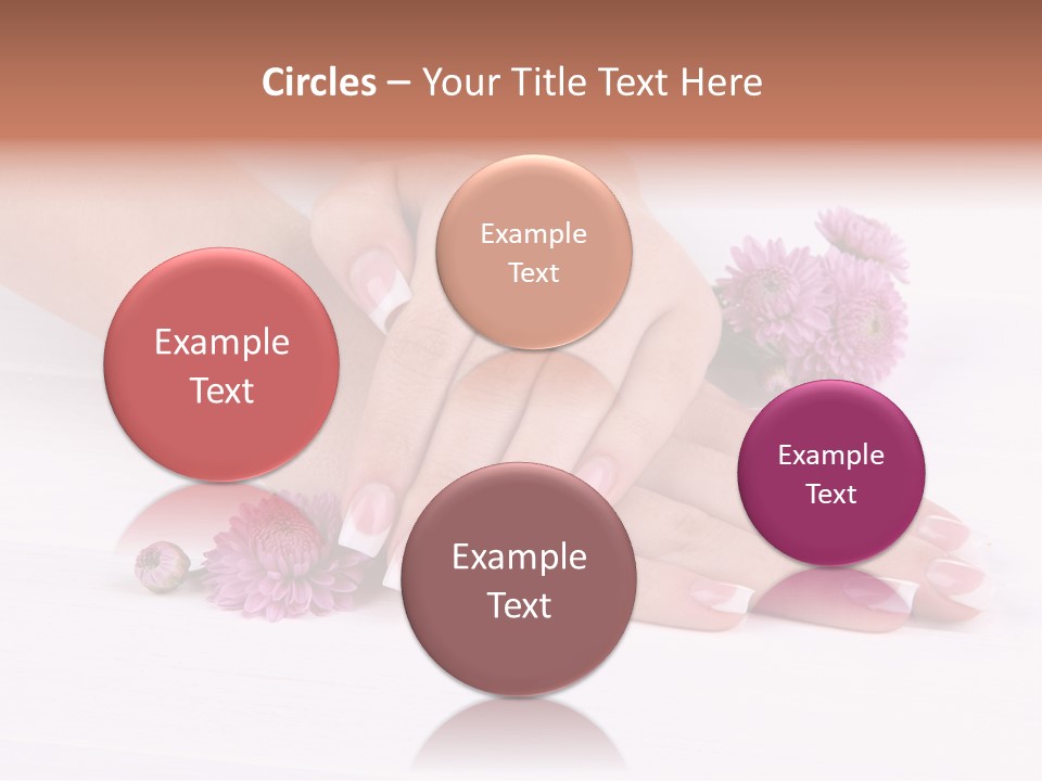 Flower Treatment Table PowerPoint Template
