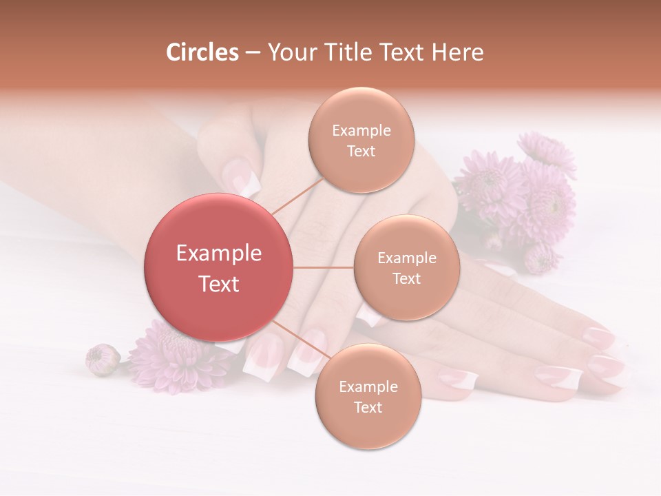 Flower Treatment Table PowerPoint Template