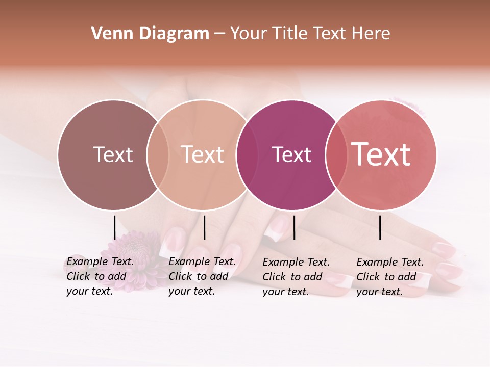 Flower Treatment Table PowerPoint Template
