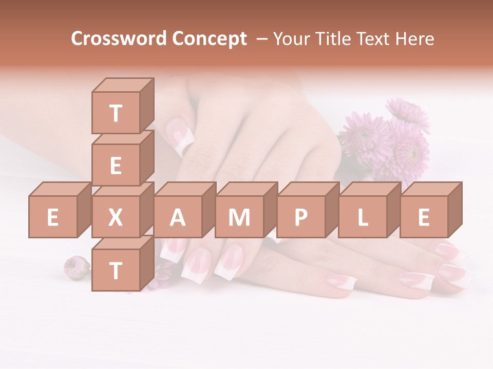 Flower Treatment Table PowerPoint Template