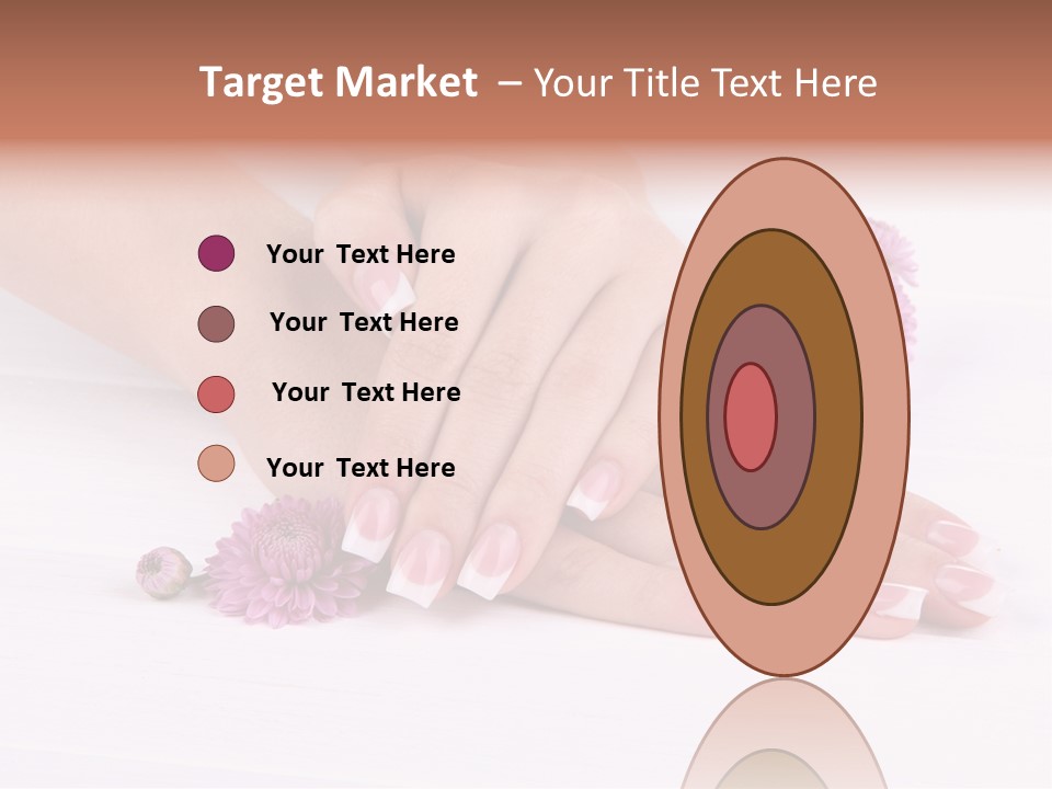 Flower Treatment Table PowerPoint Template
