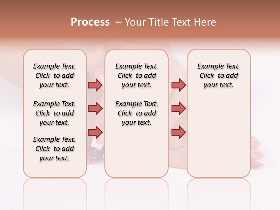 Flower Treatment Table PowerPoint Template