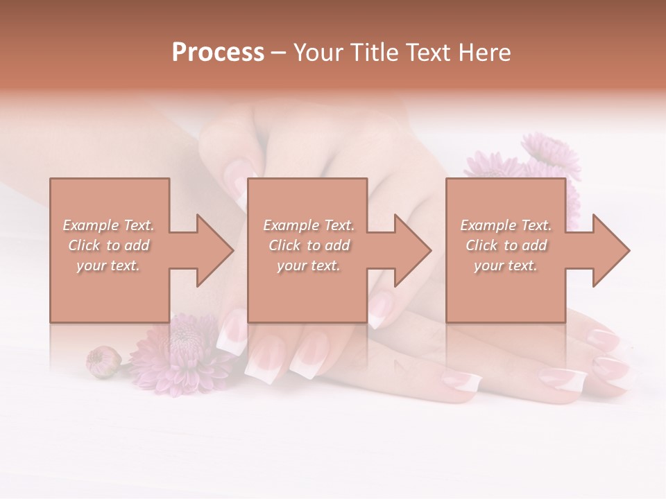 Flower Treatment Table PowerPoint Template