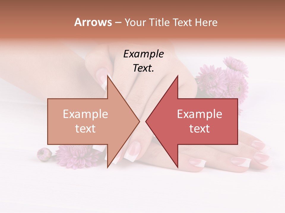 Flower Treatment Table PowerPoint Template