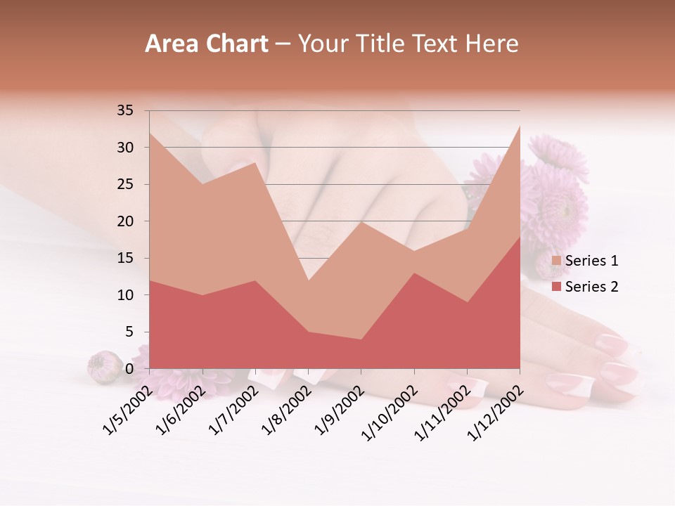 Flower Treatment Table PowerPoint Template
