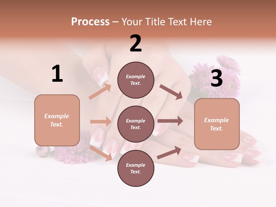 Flower Treatment Table PowerPoint Template