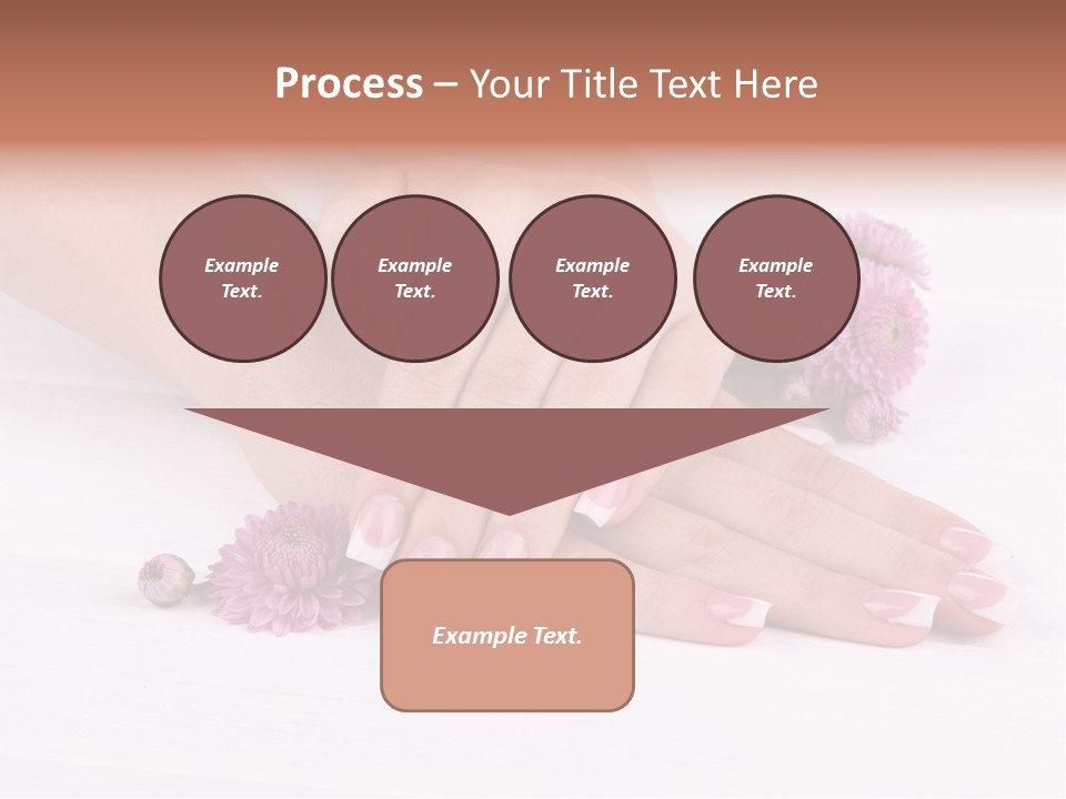 Flower Treatment Table PowerPoint Template