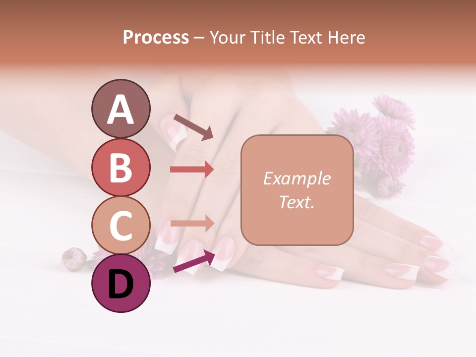 Flower Treatment Table PowerPoint Template